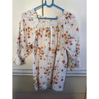 ราคา ส่งต่อ เสื้อลายดอก ทรงตุ๊กตา แต่งแขน-คอ (27339735797)
