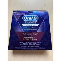ราคา แผ่นฟอกฟันขาว Oral B รุ่น 3D White LUXE Advanced Seal WhiteStrips แบบกล่องบรรจุ 14 ชุด (28 แผ่น) (23366342214)