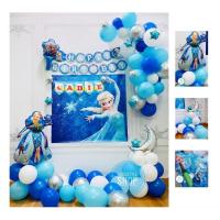 ราคา แต่งลูกโป่งธีมแช่แข็ง ชุดสําหรับเด็กผู้หญิง - ลูกโป่งยางไทย - โมเดลบ้านสไตล์คูล (45356132378)