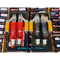 ราคา โช๊คหลังโชว่า SHOWA สตัทเหล็ก สำหรับใส่นูโว/NOUVO-MX สูง270มิล✅ ปรับนิ่มเเข็งสปริงได้ มี2สี (29940269266)