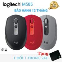 ราคา เมาส์ไร้สาย Logitech M585 (สีดํา) – Multi-Device, Ergonomics, + แผ่นรองเมาส์ฟรี (49902111067)