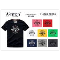 ราคา A-FITCH Supersoft T-Shirt SP-2424 เสื้อยืด คอกลม สกรีนกำมะหยี่ ลายสวย ผ้านุ่ม สวมใส่สบาย (17166754108)
