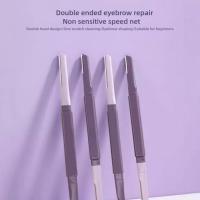 ราคา Double-ended Eyebrow Trimmer Brow มีดโกน Face Eye Brow เครื่องมือแต่งหน้าเครื่องโกนหนวด Trimmer ใบมีดคิ้ว U0d7 (55651379285)