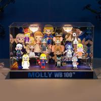 ราคา 【พร้อมส่ง】อาร์ตทอย กล่องใส่ art toy ชั้นวาง art toy C Art toy-Popmart POPMART MOLLY x Warner 100 Series ฟิกเกอร์ครบรอบ กล่องปริศนา กล่องโชว์ฉาก-กล่องใส่ art toy (21296487341)
