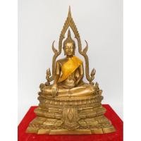 ราคา พระพุทธชินราช ขนาดบูชา วัดพระศรีรัตนมหาธาตุ จังหวัดพิษณุโลก​ หน้าตัก​9นิ้ว​ ปี2500 (22419339632)