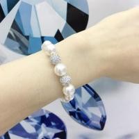 ราคา กำไลมุกสวารอฟสกี้ Swarovski crystal pearl bracelet (5819720877)