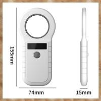 ราคา [KYG] 134.2KHz RFID Animal Chip Reader 15 หลักสัตว์เลี้ยง ID Scanner EMID -B แท็กลงทะเบียนสําหรับวัวปลาสุนัขสีขาว (43174335678)