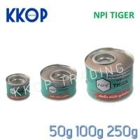 ราคา กาวทาท่อ พีวีซี เสือ NPI น้ำยาประสานท่อ PVC ชนิดใส กาวช้างใส น้ำยาตราเสือ ผลิตโดย SCG 50 กรัม 100 กรัม 250 กรัม (20079021667)