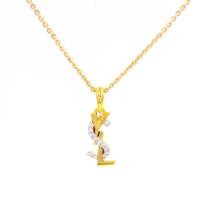 ราคา จี้ YSL เพชรแท้เกสร 0.05ct ทองแท้ 37.5% (9K) 0.4g BPDBN043 (29540463005)