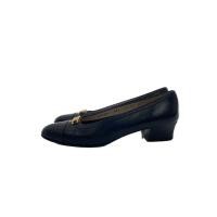 ราคา Salvatore Ferragamo Pumps UK5.5 BLK leather 61749 Direct from Japan Secondhand (54356391819)