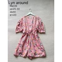 ราคา Lyn around จั๊มสูทกางเกงสภาพใหม่ค่ะ (41954531101)