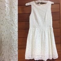 ราคา Jaspal dress size xs เดรสลูกไม้สีขาว (5031783822)