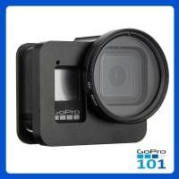 ราคา CNC Aluminium Lens UV Filter Case 52mm for GoPro 8 Black มาพร้อมฮอทชูที่ติดไมค์ได้ - GoPro101 (26850057537)