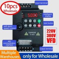 ราคา 【10pcs Wholesale】220V/380V 0.75KW/1.5KW/2.2KW 1HP/2HP/3HP ประหยัด Mini VFD Converter สำหรับมอเตอร์ควบคุมความเร็วอินเวอร์ (27769916255)