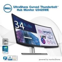 ราคา Dell UltraSharp U3425WE 34 Curved Thunderbolt™ Hub Monitor, IPS Black Technology - Edge LED Backlight - 3 Yrs Warranty (25973404919)