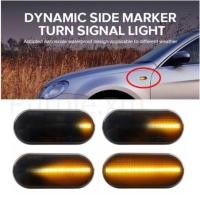 ราคา ️ใหม่ ️1 ชิ้น Collab Volkswagen Golf Polo Dynamic LED Side Marker Light โคมไฟไฟเลี้ยวกระพริบไฟกระพริบ DRL (50103615304)