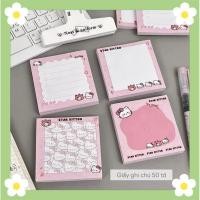 ราคา บันทึก/โน้ตสี่เหลี่ยมลายคิตตี้น่ารัก (40963488016)