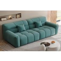 ราคา Scandinavian Modern Minimalist Small Living Room Modern Lamb Velvet Sofa Living Room Furniture Sectional Sofa Set (25258087413)