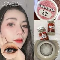 ราคา คอนแทคเลนส์ ลายเกร็ดหิมะ Shimmer Brown / Gray (29674813545)