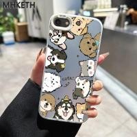 ราคา MHKETH เคสสำหรับ iPhone 6 Plus 6s Plus 7 Plus 8 Plus SE 2020 X Xr Xs Max เคสโทรศัพท์เคลือบเคสป้องกันการกระแทก (41100832396)