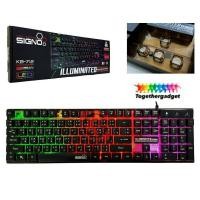 ราคา Signo Gaming Keyboard KB-712 ILLUMINATED RGB มีไฟ (5067420512)