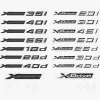 ราคา 3D XDrive 20d 35i 28d 30d 35d 30i 20i 48d 50d สติ๊กเกอร์โลโก้ตัวอักษรสำหรับท้ายรถสำหรับ BMW X1 X2 X3 X4 X5 X6 X7 (28885460953)