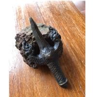 ราคา กริชพญานาคเนื้อทองเหลืองโบราณ (4214103698)