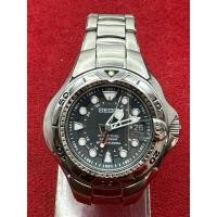 ราคา SEIKO PERPETUAL SCUBA 200 m Quartz ตัวเรือน TITANIUM นาฬิกาผู้ชาย นาฬิกาดำน้ำ มือสองของแท้ (26156424244)