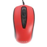 ราคา USB Optical Mouse OKER (I-239) Red (1867875891)