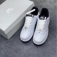 ราคา ส่งเร็ว ราคาโรงงาน ทุกไซส์ ของแท้ 100% ทุกเพศ NK Air Force 1 Low Top White and Black รุ่นใหม่ล่าสุด พร้อมกล่อง (22528520374)