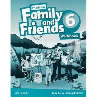 ราคา Bundanjai (หนังสือเรียนภาษาอังกฤษ Oxford) Family and Friends 2nd ED 6 : Workbook (P) (23750786233)