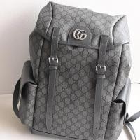 ราคา Gucci GUCCI เกรด Gucci/Gucci Ophidia Medium Backpack สีเทา สไตล์ใหม่ กระเป๋าเป้สะพายหลัง Presbyopic กระเป๋าผู้ชาย (53155683322)