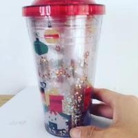 ราคา แก้วมัคกลิตเตอร์สีแดงคริสต์มาสของ Onisagi / ถ้วย (44172499478)