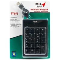 ราคา Md Tech แป้นตัวเลข Numberic Keypad PT-971 (40505553943)