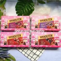 ราคา VAN HOUTEN Chocolate ช็อกโกแลต แวนฮูเต็น ช็อกโกแลตแท้ สอดไส้ 4 รสชาติ ในกล่องของขวัญ 180 กรัม (13260128440)