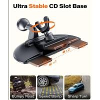 ราคา APPS2Car รถ CD Slot ที่วางโทรศัพท์อุปกรณ์เสริม CD Slot GPS ผู้ถือ 17 มม.ฐานหัวบอลใช้งานร่วมกับ Garmin Nuvi Serie 3.5-7 นิ้ว Sat Nav GPS Brackets (41427568941)