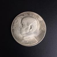 ราคา เส้นผ่านศูนย์กลาง 3.8 ซม. เงินโบราณดอลลาร์สาธารณรัฐจีน 203 ปีเงินดอลลาร์หนึ่งหยวนเหรียญที่ระลึกเงินดอลลาร์คอลเลกชัน 3.4 (42529029166)