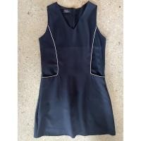 ราคา (ส่งฟรี ไม่ใช้โค้ด) เดรสแขนกุด เดรสทำงาน สีกรม newly collection (13918141118)