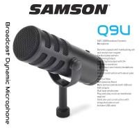 ราคา SAMSON Q9U XLRUSB Dynamic Microphone ไมค์บันทึกเสียง แบบไดนามิก ที่มีเอาต์พุตเป็นทั้งแบบ USB-C และ XLR ตอบสนองความถี่ (14747929084)