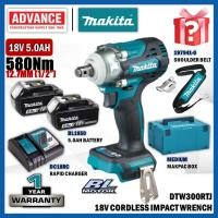 ราคา MAKITA DTW300Z / DTW300RTJ 18V ประแจผลกระทบไร้สาย 12.7MM (1/2") (45007030097)