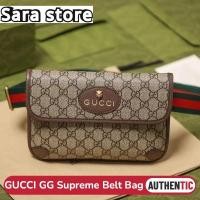 ราคา กุชชี่ Gucci Neo Vintage GG Supreme Belt Bag กระเป๋าเข็มขัด (29420955155)
