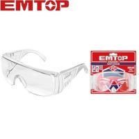 ราคา EMTOP แว่นตากันสะเก็ด กันแสง UV รุ่น ESGG0201 ( Safety Goggles ) (แว่นตาอ๊อก) สุดคุ้ม (25885213456)
