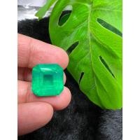 ราคา พลอย columbiaโคลัมเบีย Green Emerald มรกต 13x13mm lab made OCTAGON shape 1เม็ด รูปสี่เหลี่ยม (พลอยสั่งเคราะเนื้อแข็ง (19280022777)