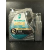 ราคา น้ำมันเครื่อง น้ำมันหล่อลื่น ปิโตรนาส Petronas 5W30 กึ่งสังเคราะห์ รถยนต์เบนซิน ขนาด 4 ลิตร + 1 ลิตร (8412013218)
