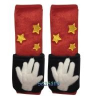 ราคา SALE!!! หุ้มเข็มขัดนิรภัยรถยนต์ ที่หุ้มสายคาดเบลท์ ลาย#Mickeyมิกกี้มือแพ๊คคู่ ลิขสิทธิ์แท้ (421801726)
