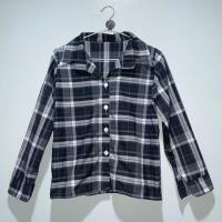 ราคา อก 39 เสื้อเชิ้ตแขนยาว ลายสก็อต เสื้อเชิ้ตมือสอง (10022081310)