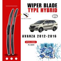 ราคา ที่ปัดน้ําฝนกระจกรถยนต์ Toyota Avanza 2012-2016 Hybrid ฟรี 5 เม็ดสบู่ (51756951618)