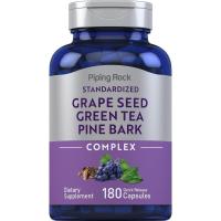 ราคา Grape seed | Green tea | Pine Bark Complex (180แคปซูล) เมล็ดองุ่น ชาเขียว เปลือกสน (23258186069)