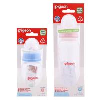 ราคา ขวดนม pigeon พีเจ้น คอแคบ 4 ออนซ์ / 8 ออนซ์ ทรงมาตรฐาน (21237457053)