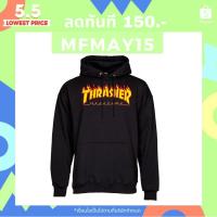 ราคา เสื้อกันหนาว Thrasher Flame Logo Black Hoodie (8435911744)